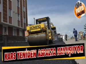 Kars'ta asfalt sezonu başladı