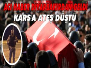 Kars'a Şehit Ateşi Düştü!