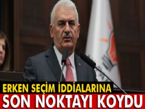 Başbakan Yıldırım'dan 'erken seçim iddialarına' ilişkin açıklama