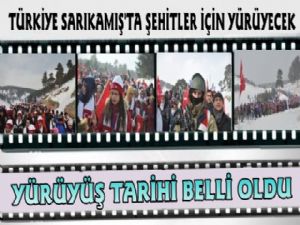 Sarıkamış Şehitleri İçin Program Tarihi Belli Oldu