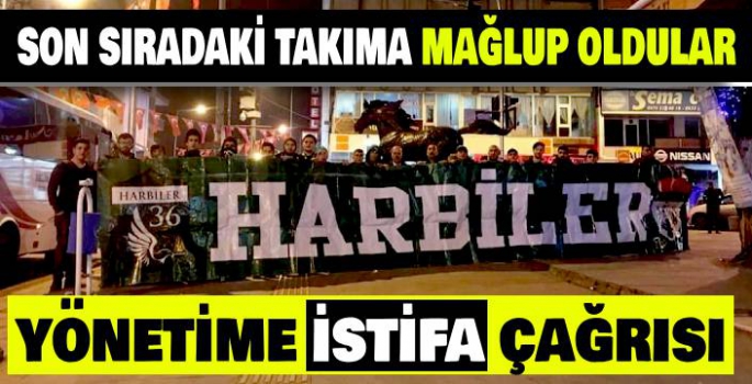 Harbiler'den Karsspor Yönetimine İstifa Çağrısı!