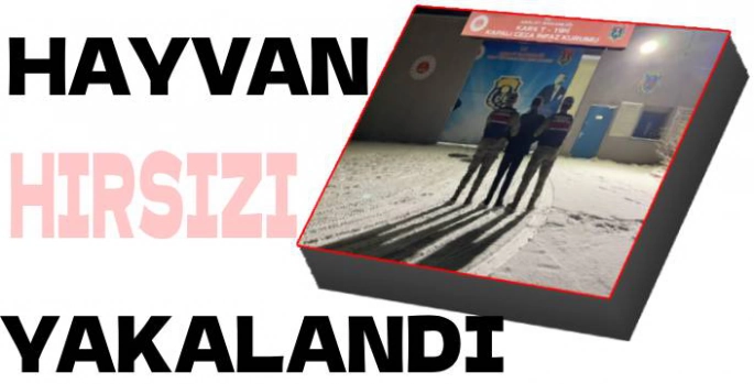 Hayvan Hırsızı Yakalandı!