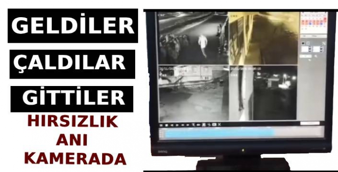 Hırsızlık Anı Kamerada! 