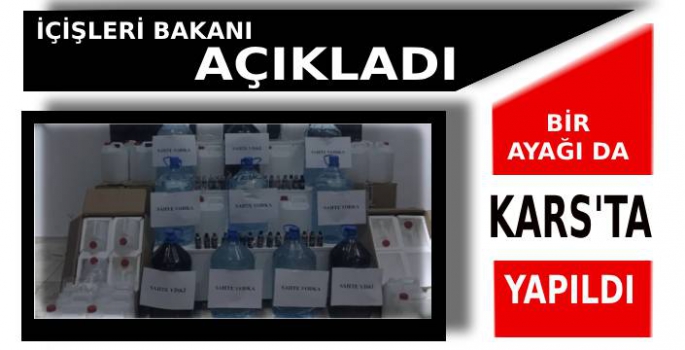 İçişleri Bakanı Açıkladı, Operasyonun Bir Ayağı Da Kars'ta Yapıldı