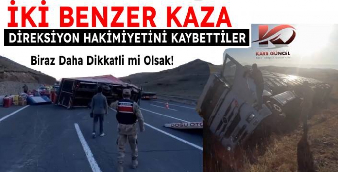 İki Benzer Kaza, İkisi de Dikkatsizlik!