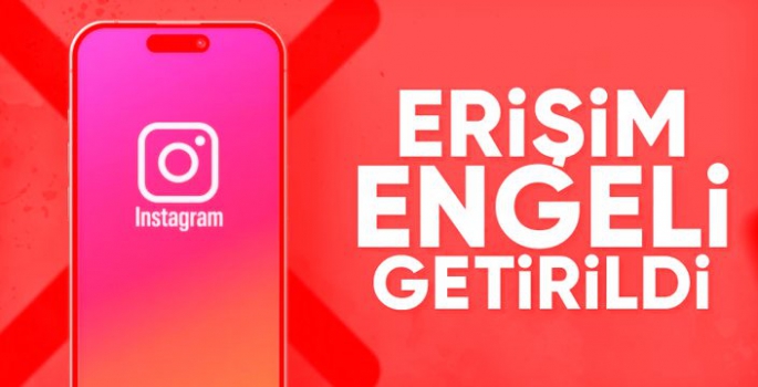 Instagram'a erişim engellendi!