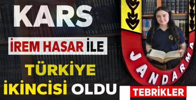 Jandarma'nın Şiir Yarışmasında Kars, Türkiye İkincisi Oldu