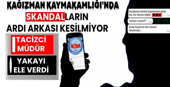 Kağızman Kaymakamlığı'nda Skandalların Ardı Arkası Kesilmiyor