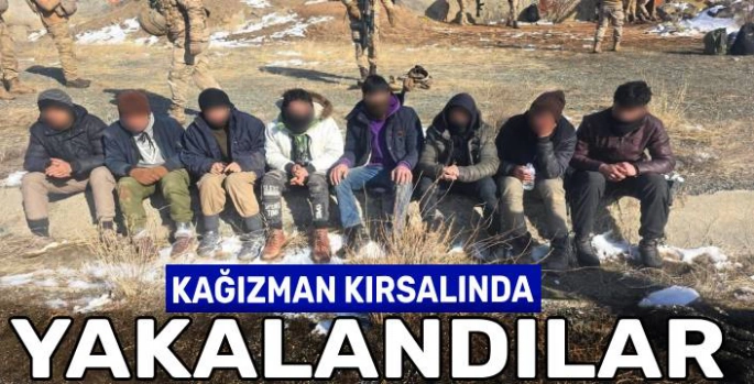 Kağızman Kırsalında Yakalandılar!