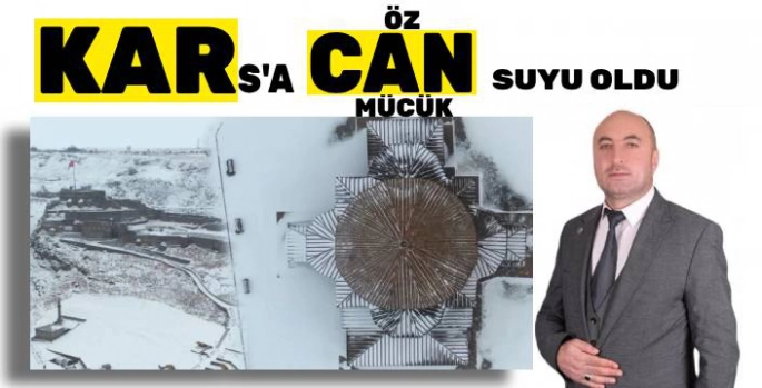 Kar, Kars'a Can Suyu Oldu!