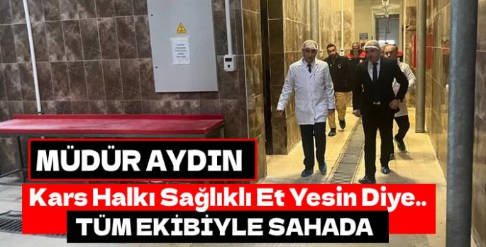 Kars Halkı Sağlıklı Et Yesin Diye..