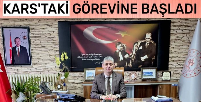 Kars Kültür ve Turizm İl Müdür Vekili Yığcı görevine başladı