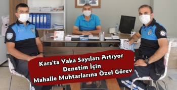 Kars Polisi Mahalle Muhtarlarını Uyardı