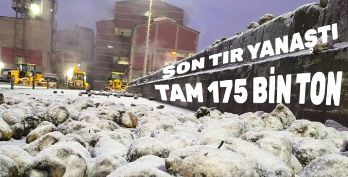 Kars Şeker Fabrikası 2024-2025 Hedefinin Üstüne Çıktı: TAM 175 BİN TON