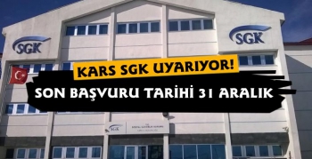 Kars SGK'dan Borç Yapılandırma Duyurusu