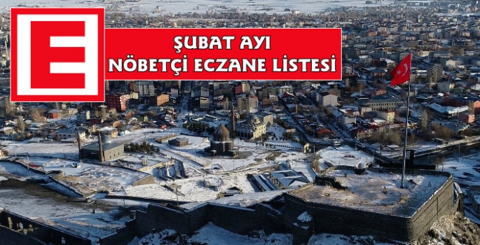 Kars Şubat 2021 Nöbetçi Eczane Listesi