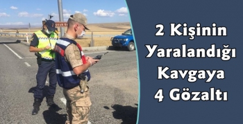 Kars'ta 2 Kişinin Yaralandığı Kavgada 4 Gözaltı