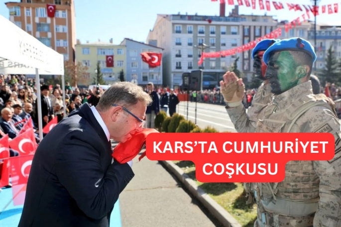 KARS'TA CUMHURİYET COŞKUSU