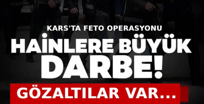 Kars'ta Feto Operasyonu