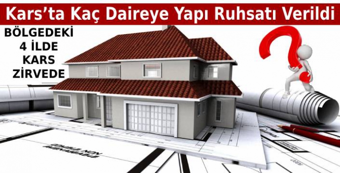 Kars'ta Kaç Daireye Yapı Ruhsatı Verildi?