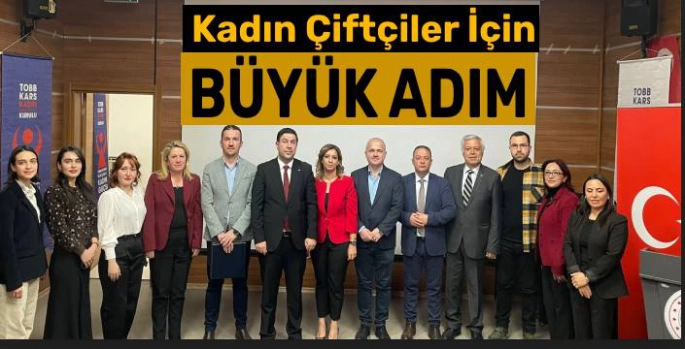 Kars'ta Kadın Çiftçiler İçin Büyük Adım!