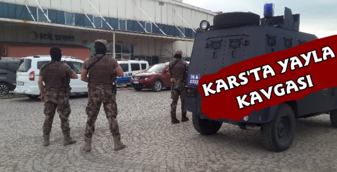 Kars'ta Köylülerin Yayla Kavgası 3 Yaralı