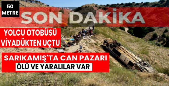 Kars'ta Otobüs Kazası: Çok Sayıda Ölü ve Yaralı Var