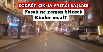 Kars'ta Sokağa Çıkma Yasağının İkinci Günü Başladı