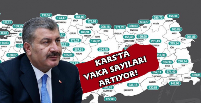 Kars'ta Vaka Sayıları Artıyor