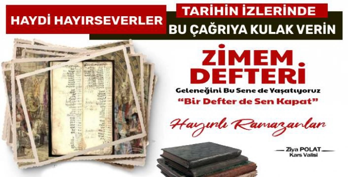 Kars'ta Zimem Defteri Geleneği Yaşatılıyor!