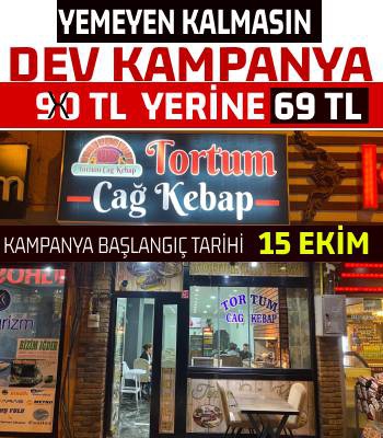 Kars Tortum Cağ Kebaptan dev kampanya!