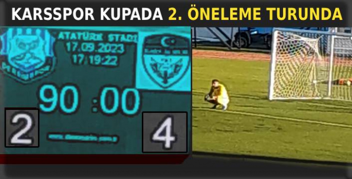 Kars36 Spor Türkiye Kupası 2. Ön Eleme Turunda