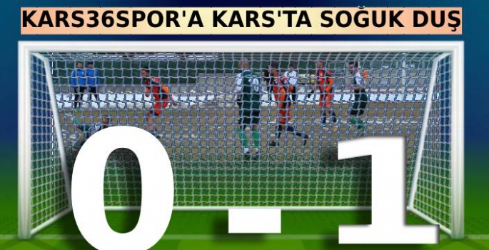 Kars36spor'a Kendi Evinde Soğuk Duş!