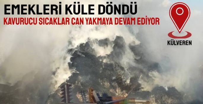 Kavurucu Sıcaklar Emekleri Kül Ediyor!