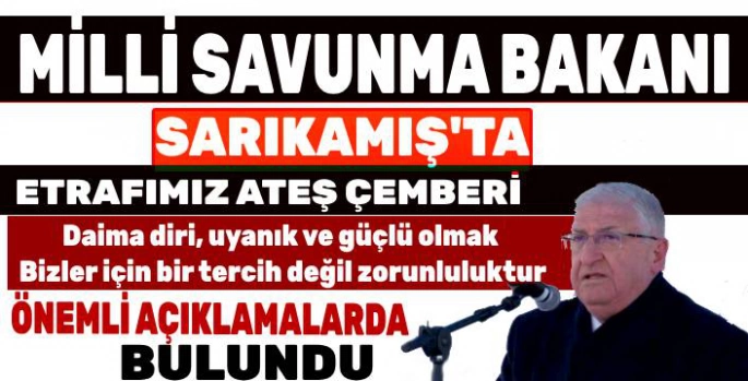 Milli Savunma Bakanı Yaşar Güler, Sarıkamış'ta