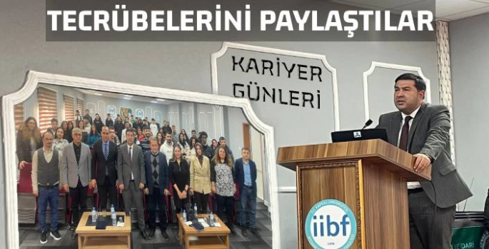 Öğrencilerle Tecrübe ve Birikimlerini Paylaştılar!