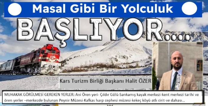 Rüya Tadında Masal Gibi Bir Yolculuk BAŞLIYOR..