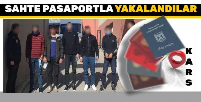 Sahte Pasaportla Yakalandılar!