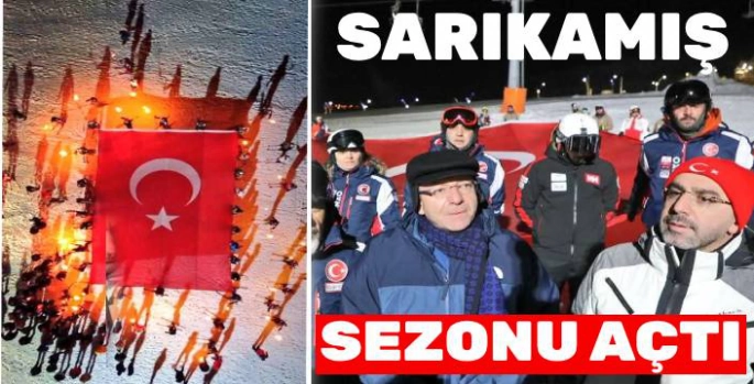 Sarıkamış Kayak Merkezi'nde Kış Sezonu Açıldı