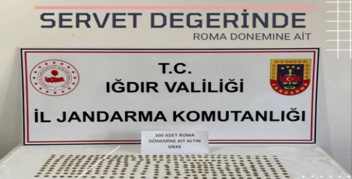 Servet Degerinde Altın Sikke Yakalandı