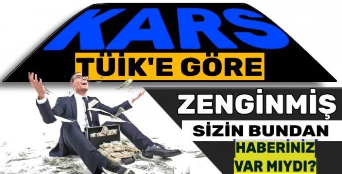 TÜİK'e Göre Zenginmişiz!