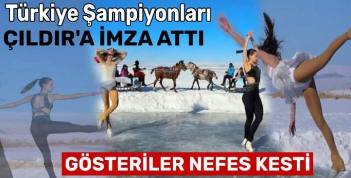 Türkiye Şampiyonları Patenleriyle Çıldır'a İmza Attı