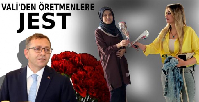 Vali Polat'tan Öğretmenle Jest